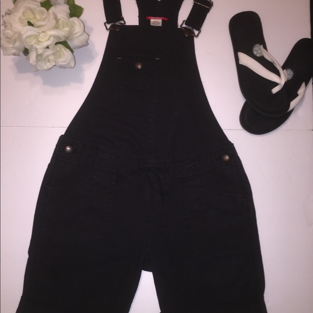 UNIONBAY Black Denim Overall